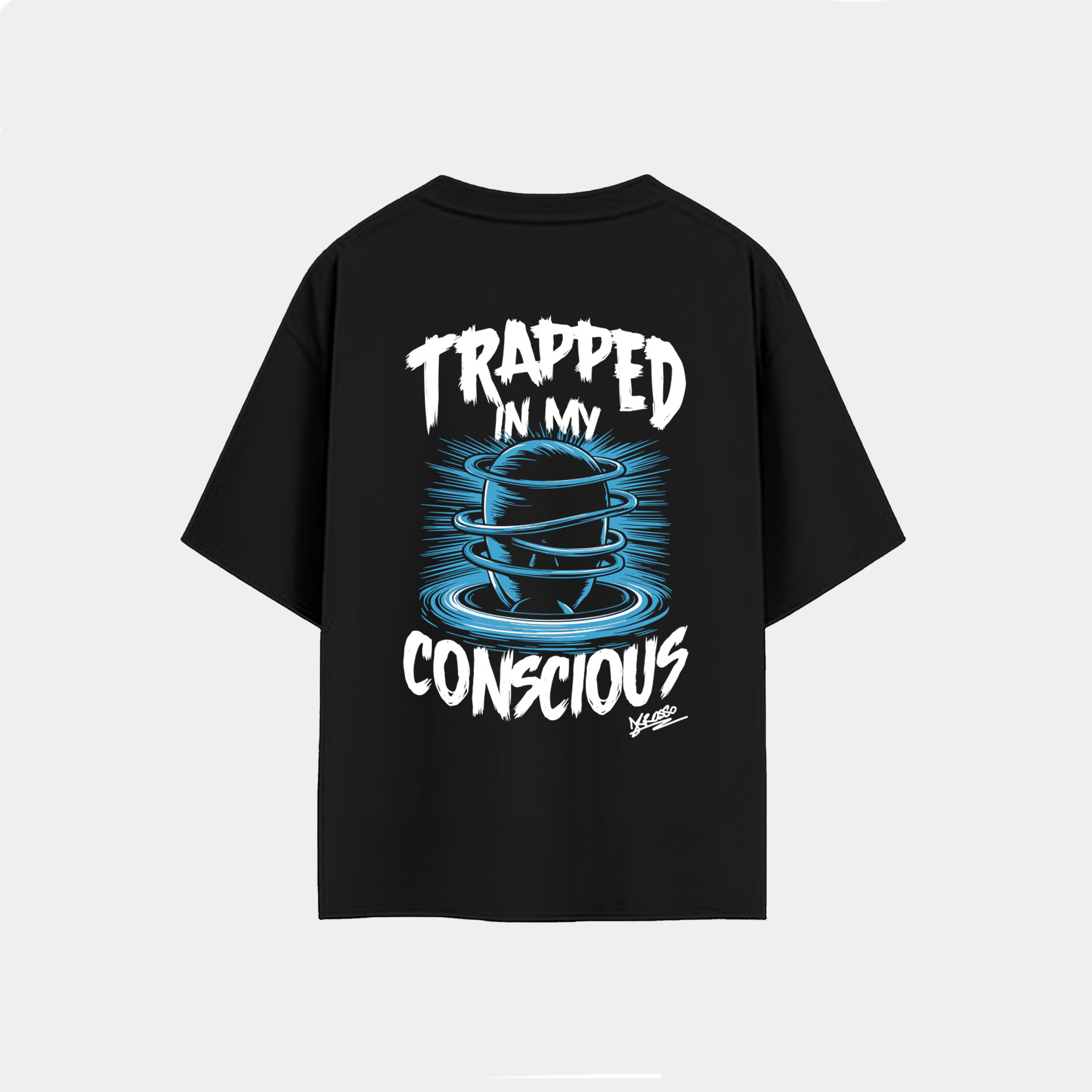 TRAPPED IN MY CONSCIOUS - BLACK TEE
